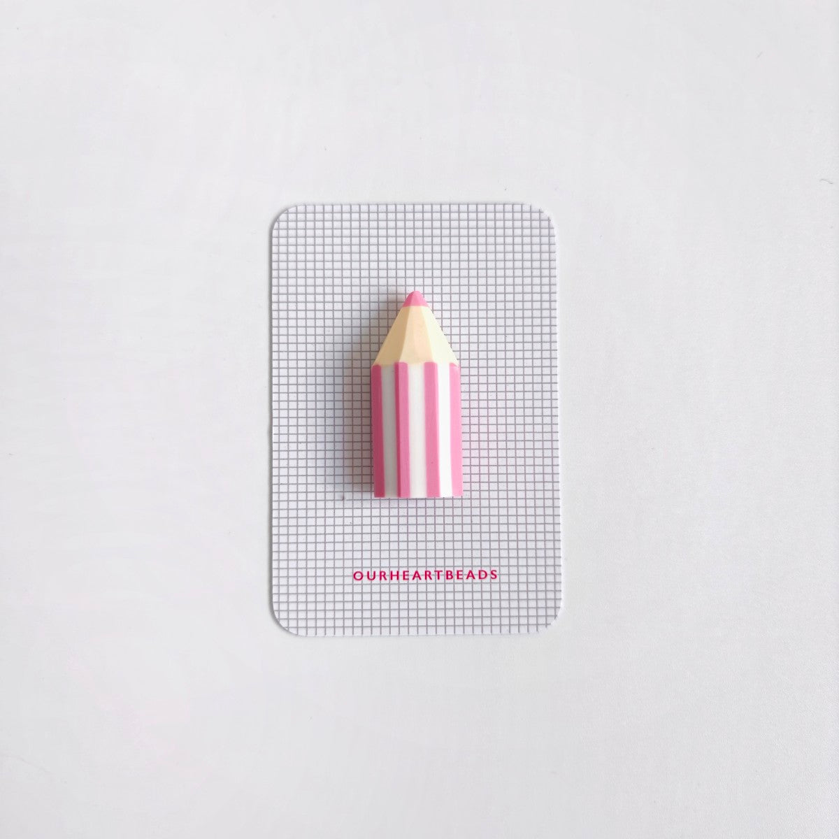 Colour Pencil Pink Brooch