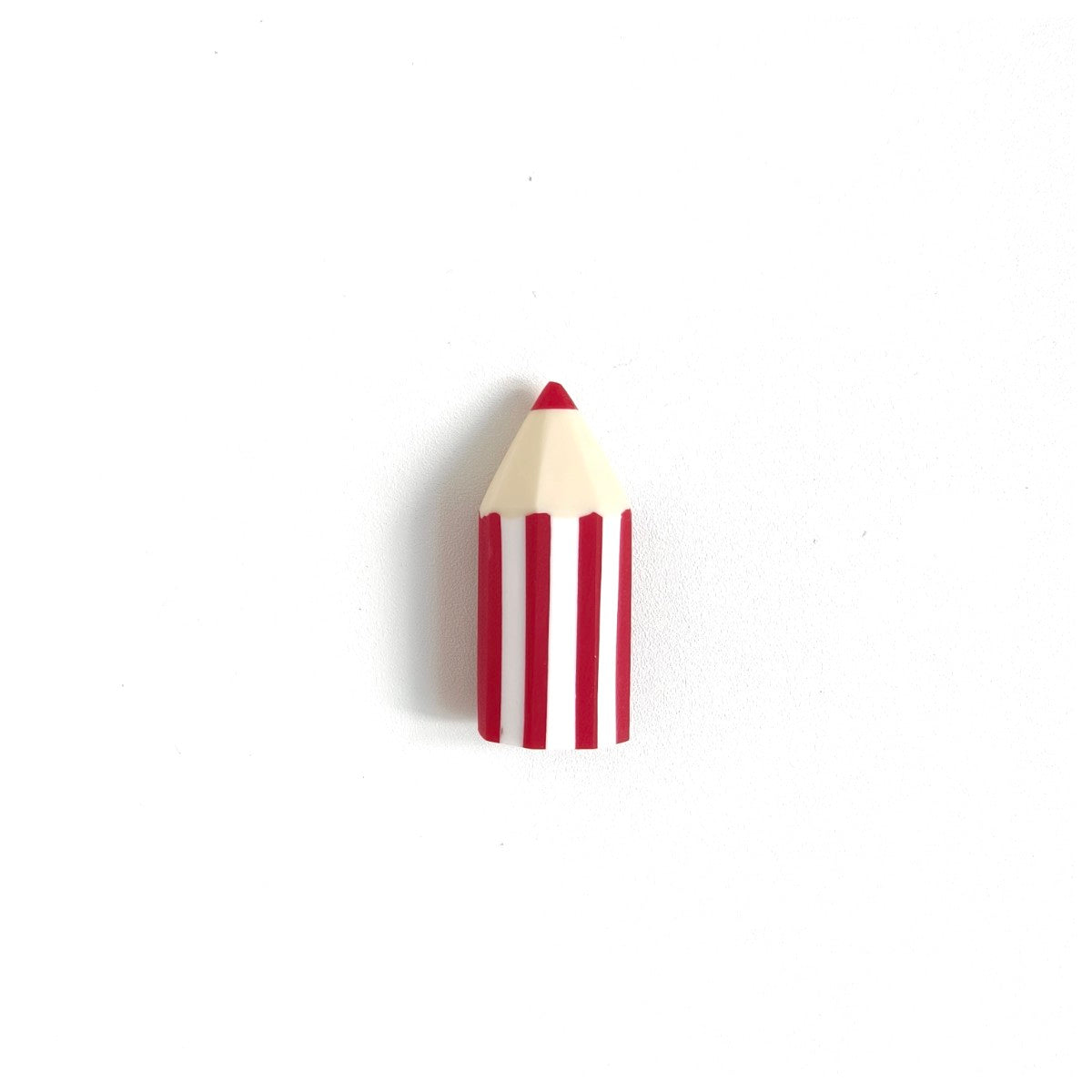 Colour Pencil Red Brooch