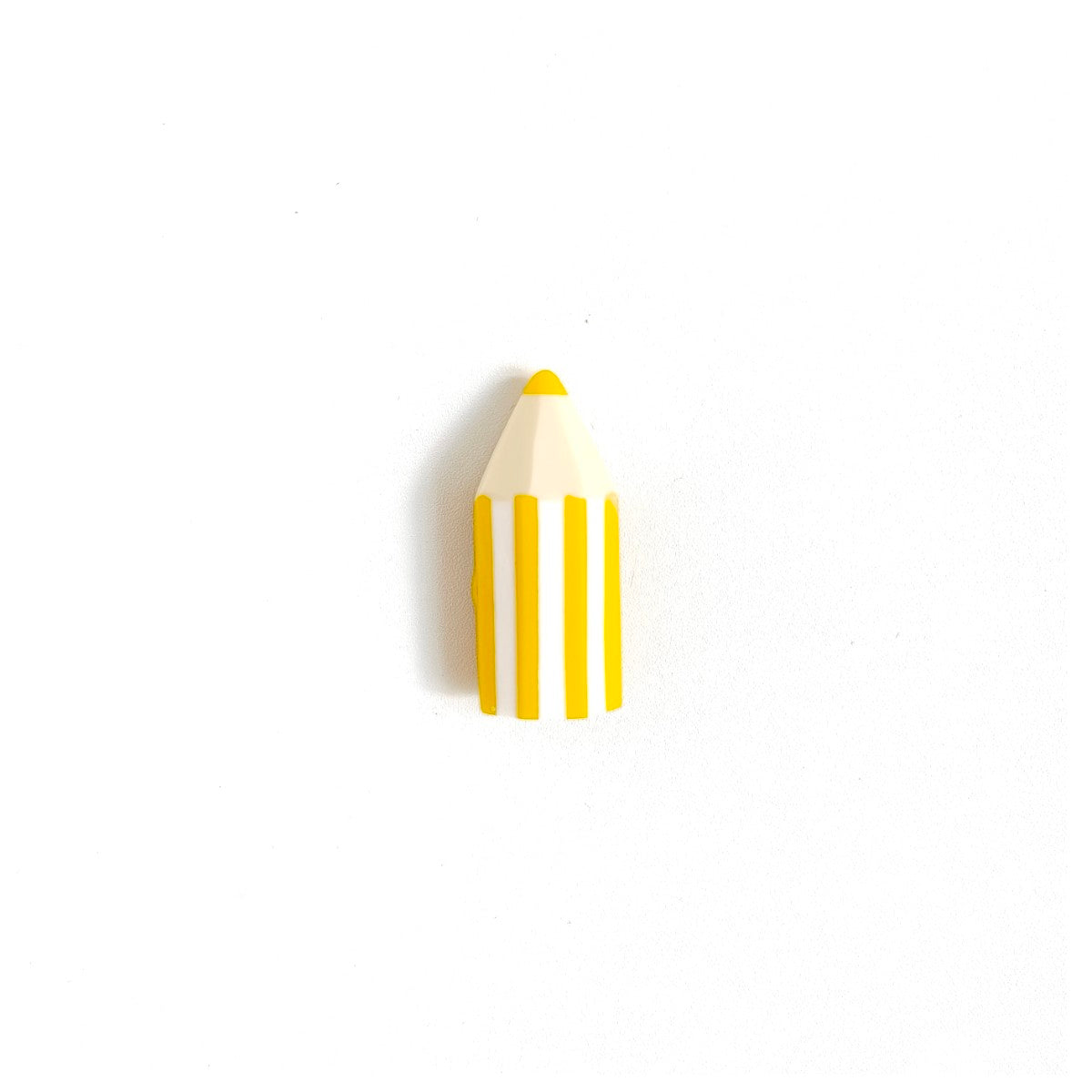 Colour Pencil Yellow Brooch