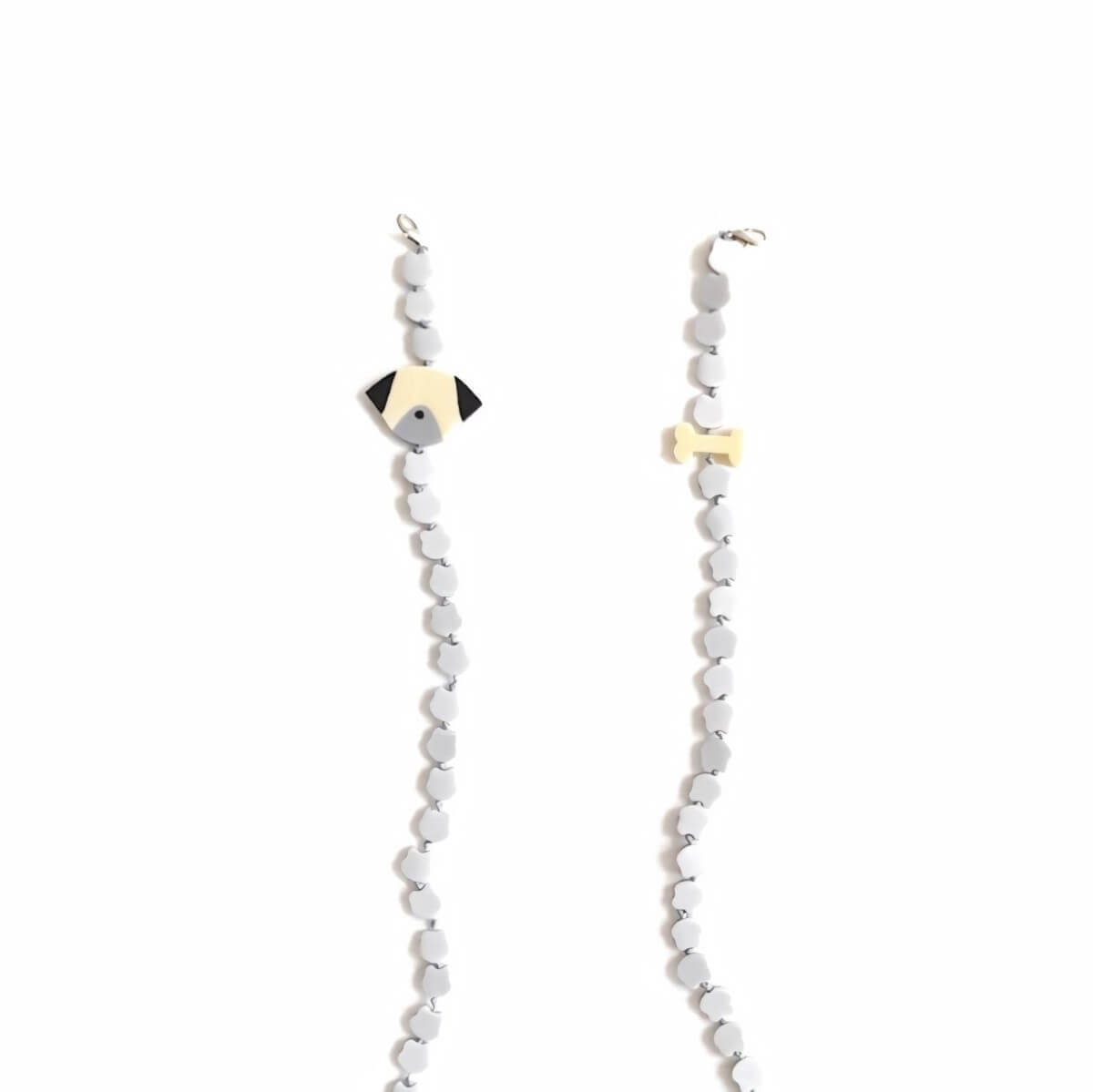 Pug Grey Mask Strap