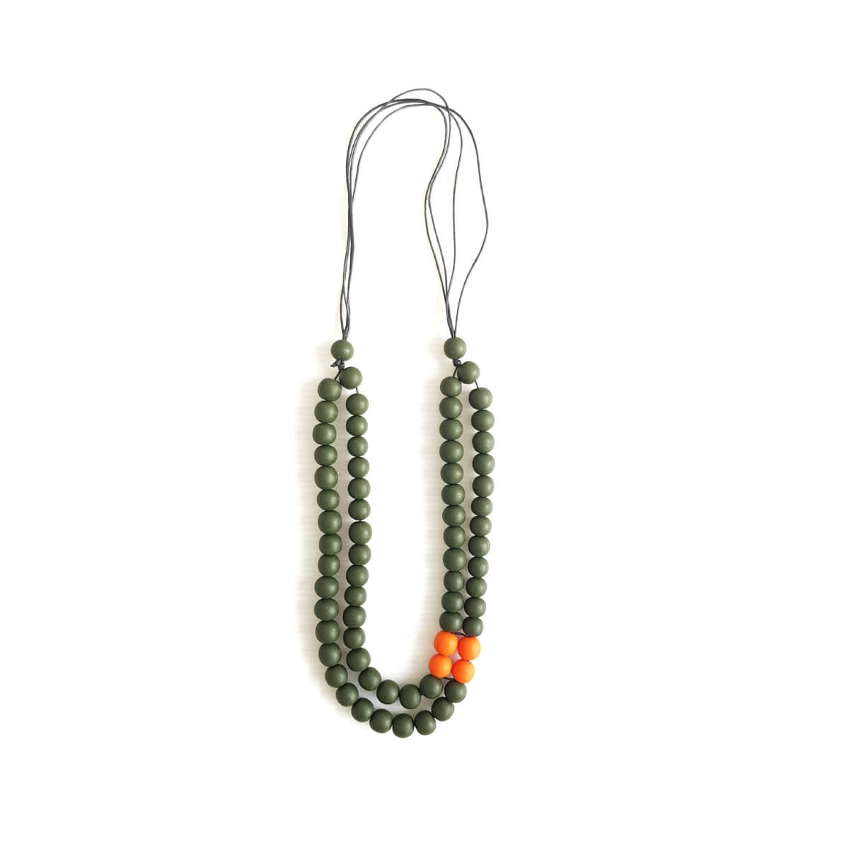 Cella Army Green Necklace