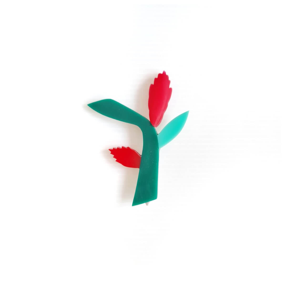 Ginger Flower Brooch