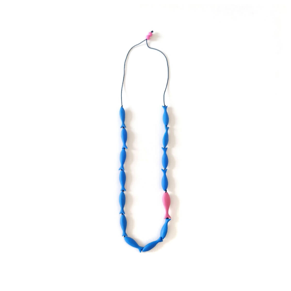Drea Fish Blue Necklace