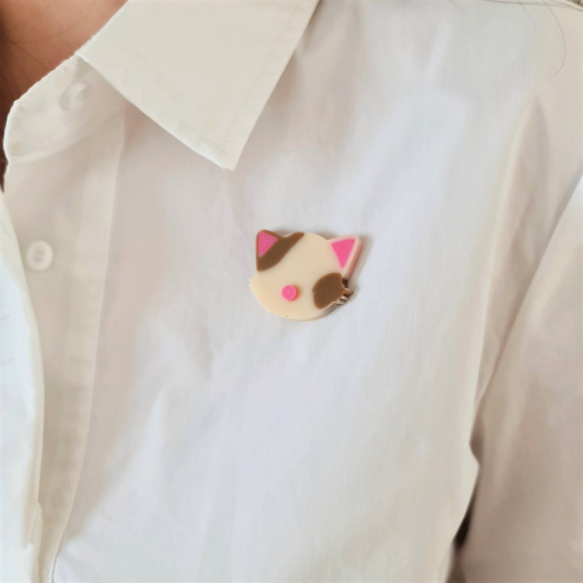 Milo Cat Brooch