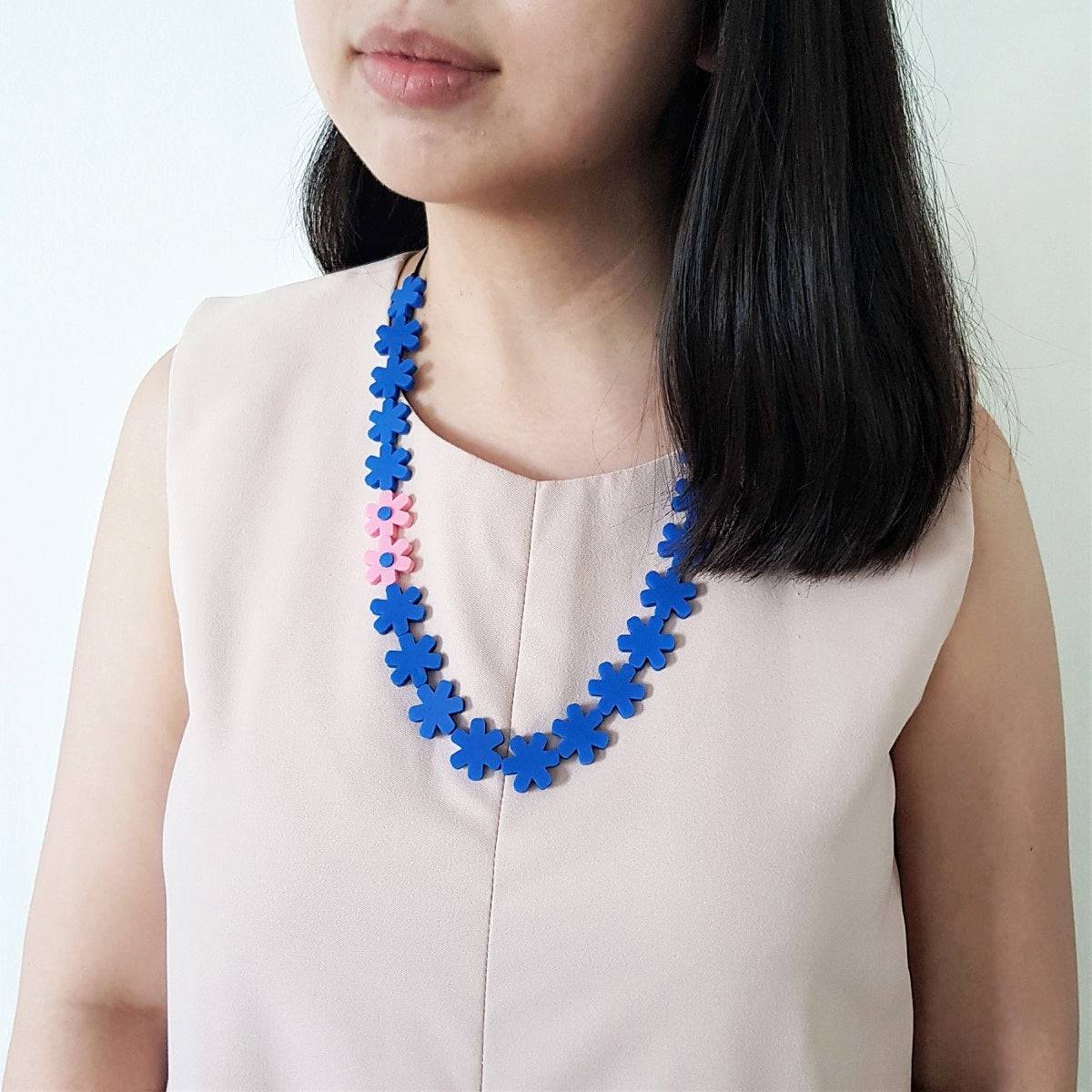 Garland Electric Blue Necklace