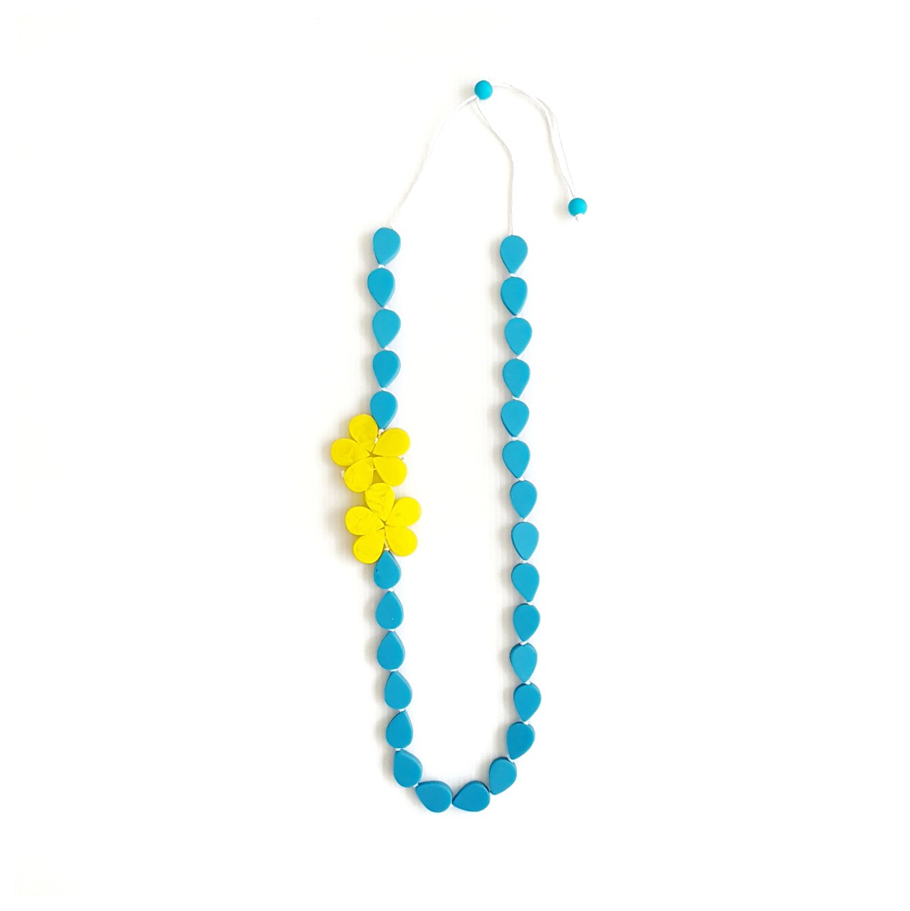 Frangipani Yellow Necklace
