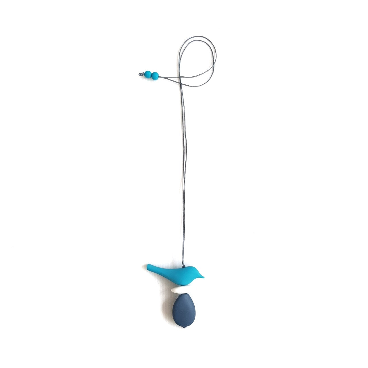 Canary Bright Blue Necklace