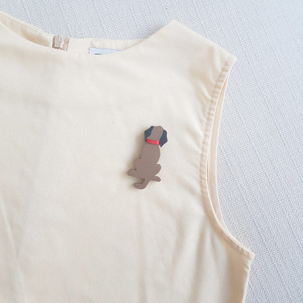 Labrador Brooch