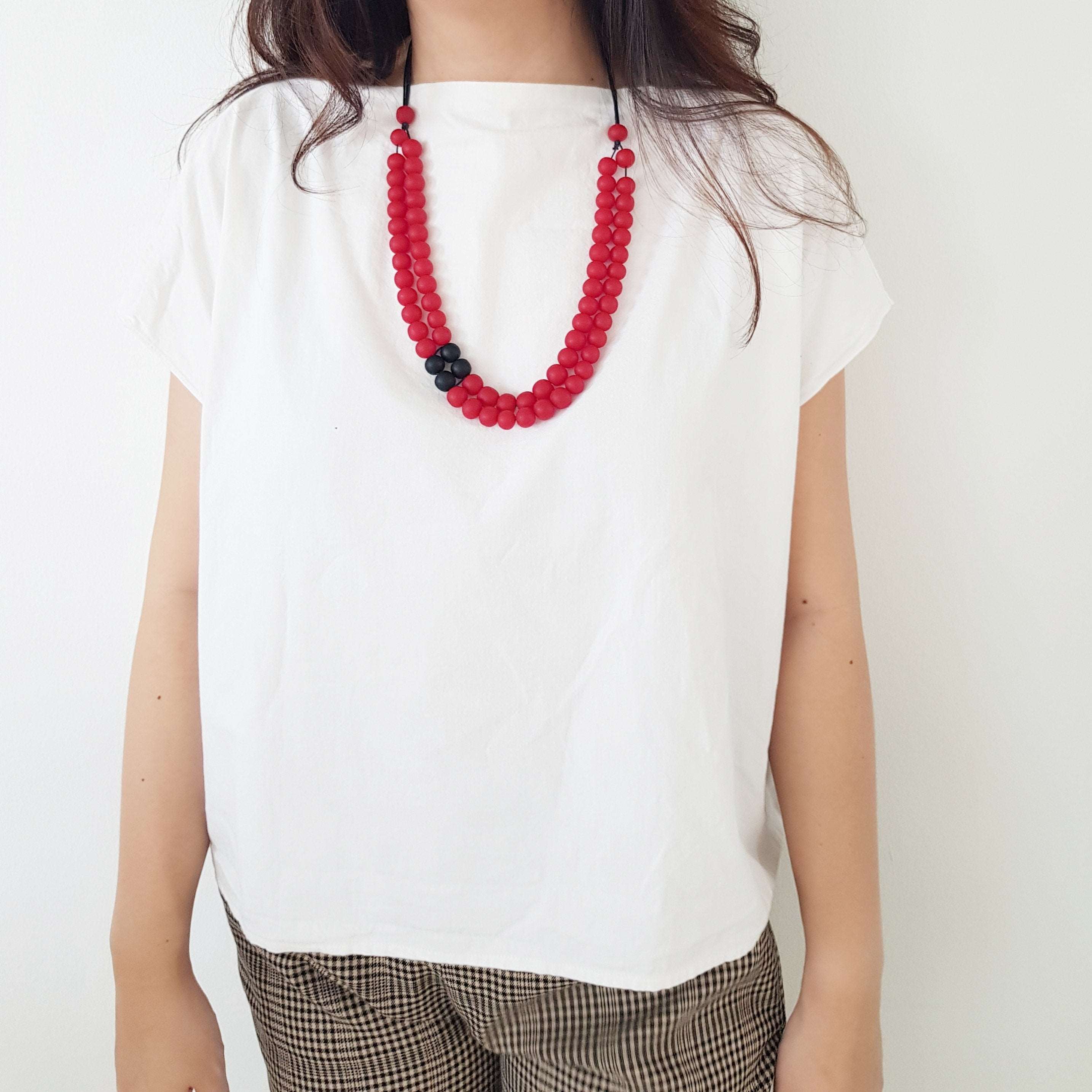 Cella Red Necklace