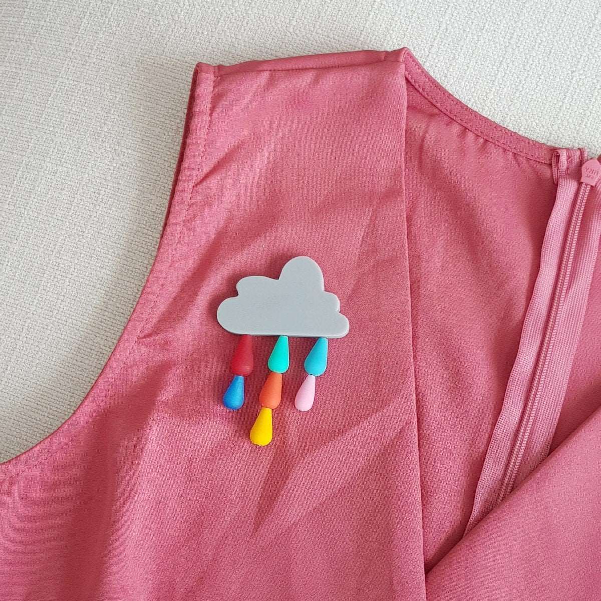 Cloud Rainbow Brooch