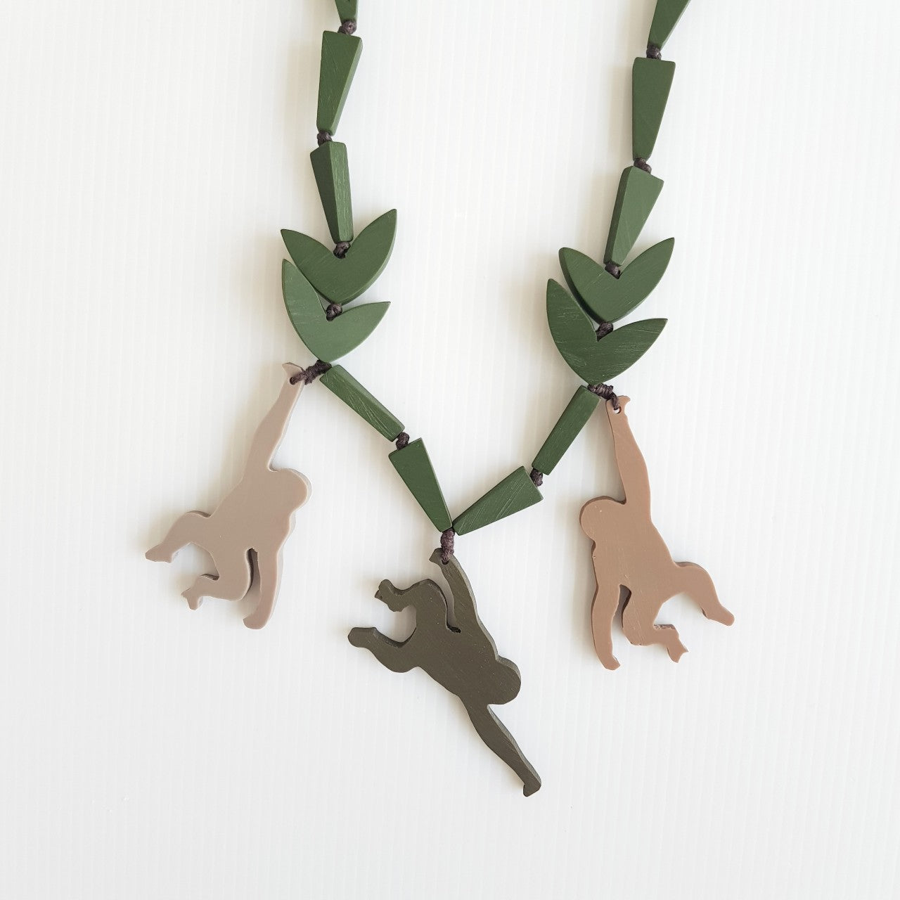 Monkey Jungle Necklace