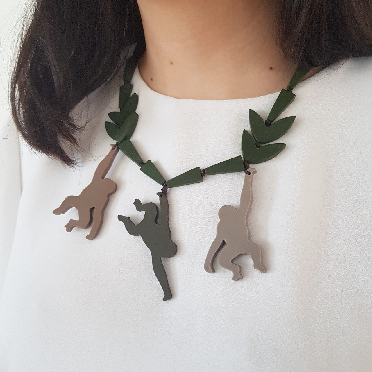 Monkey Jungle Necklace