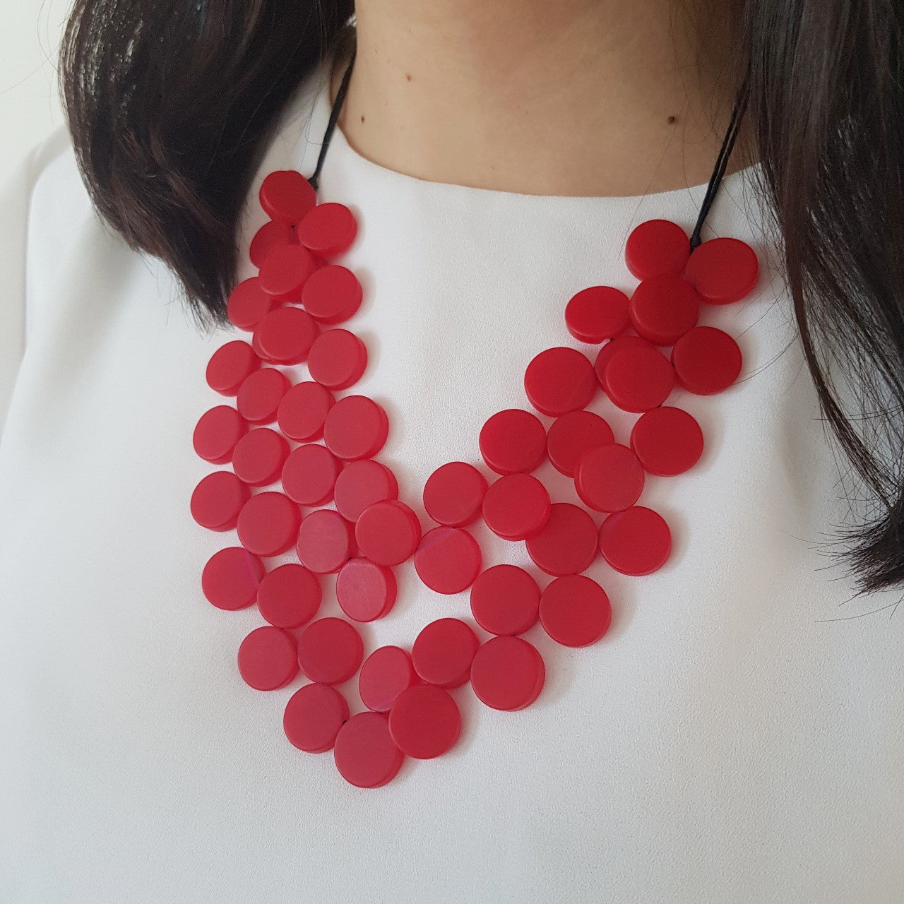Gracia Red Necklace