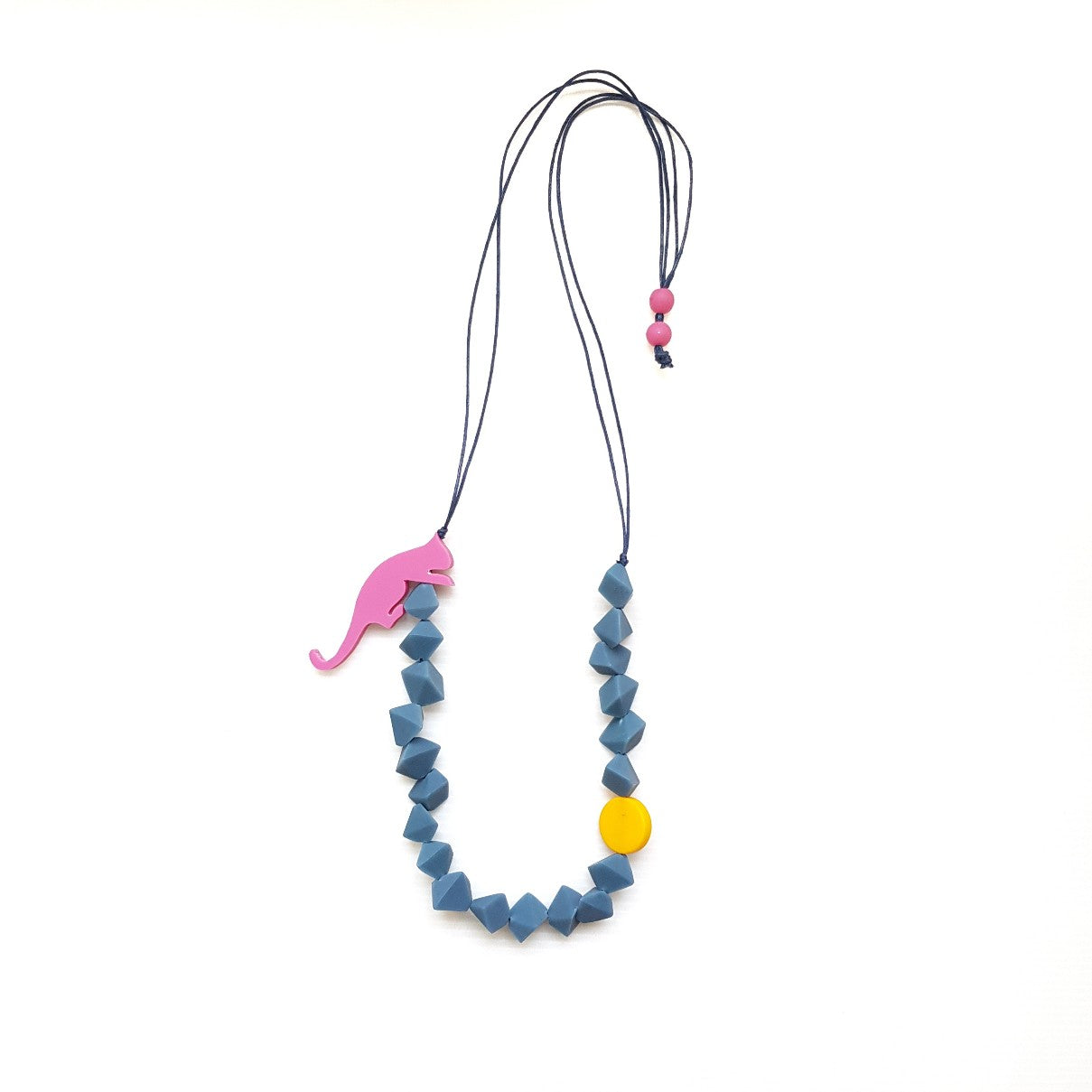 Wild Cat Blue Necklace