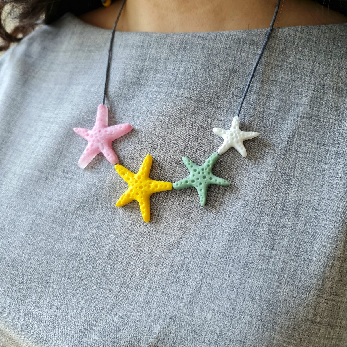 Starfish Pastel Necklace