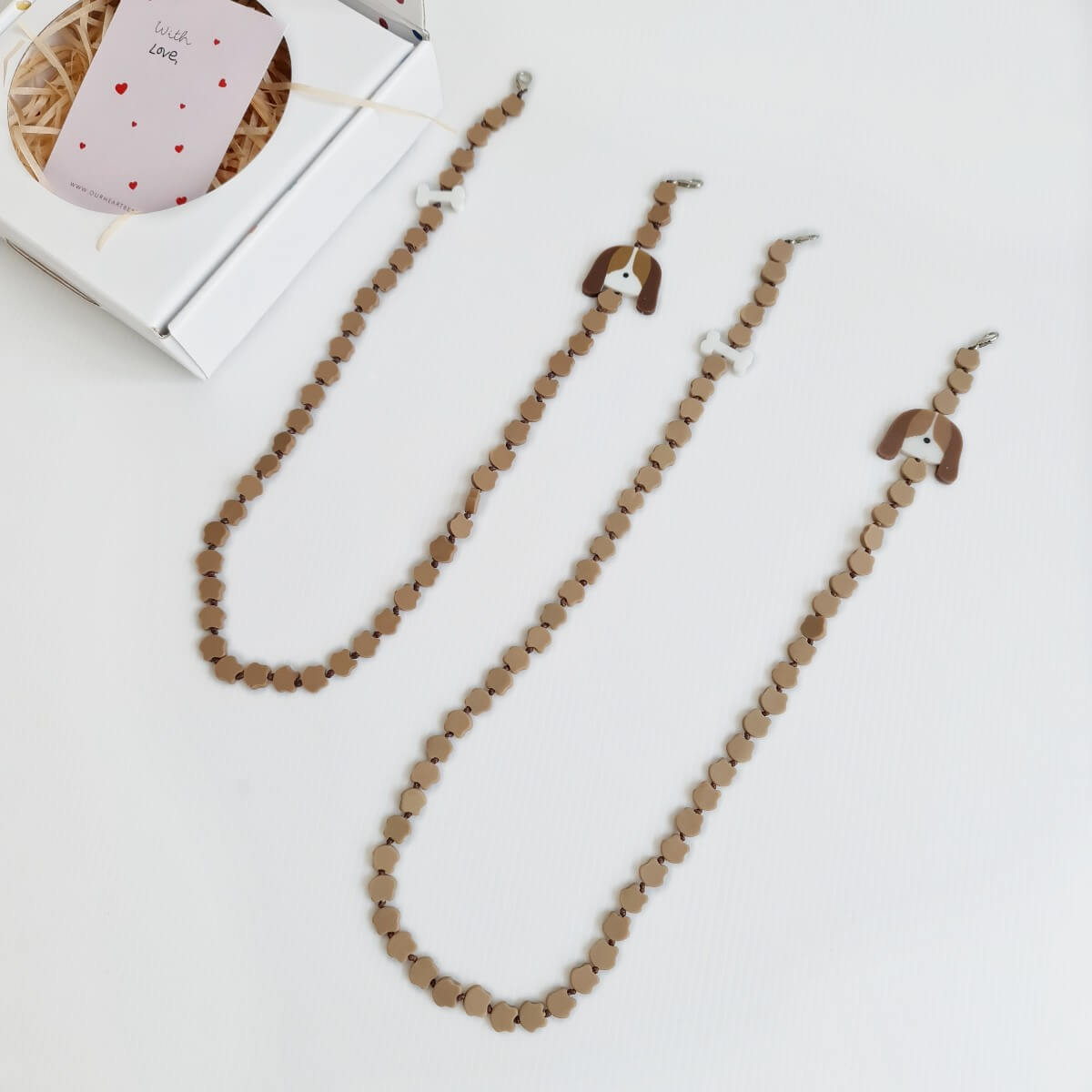 Beagle Brown Mask Strap (Kids)