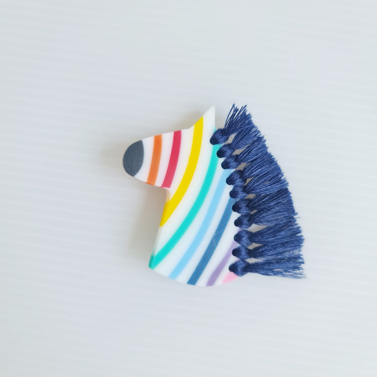 Zebra Multicolour Brooch