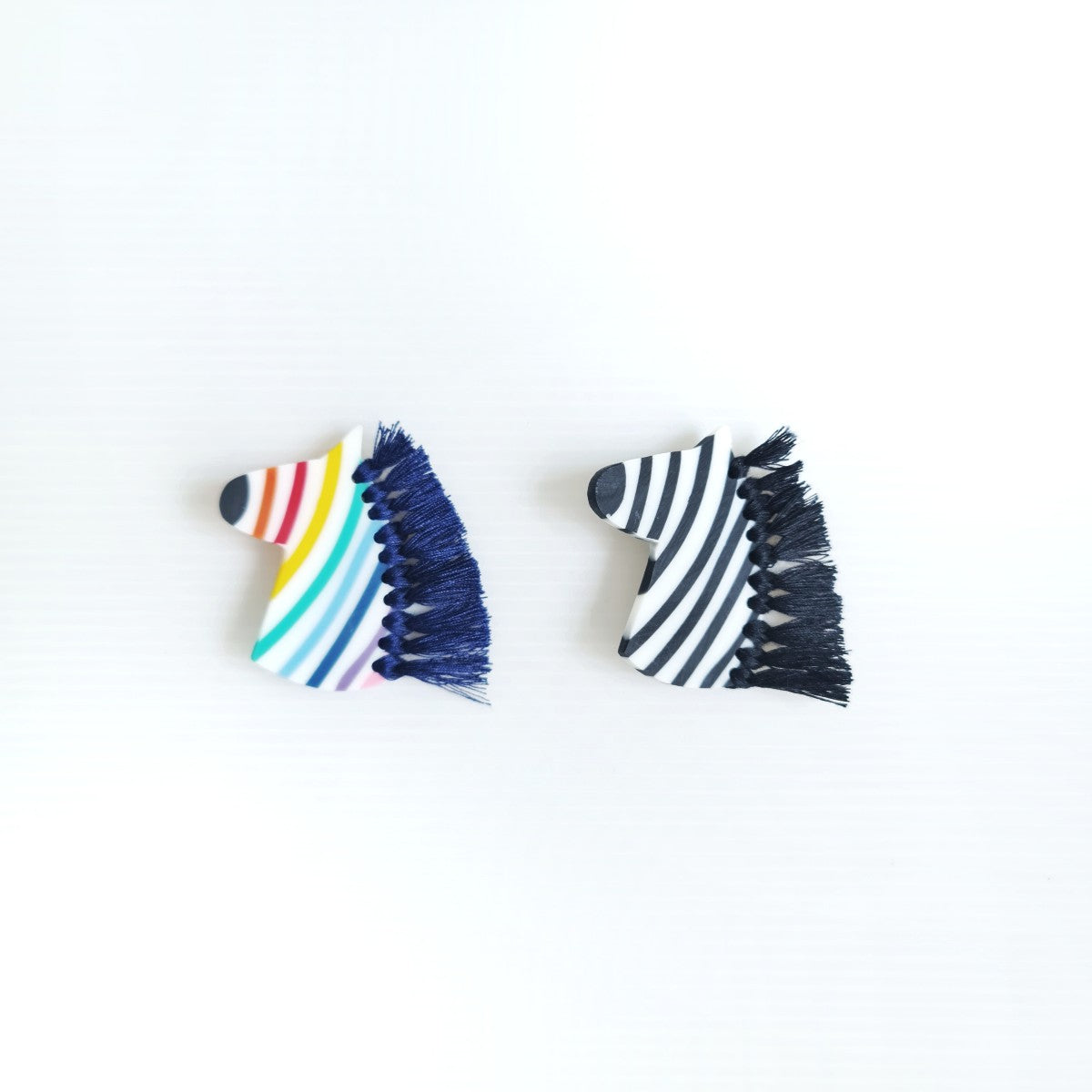 Zebra Multicolour Brooch