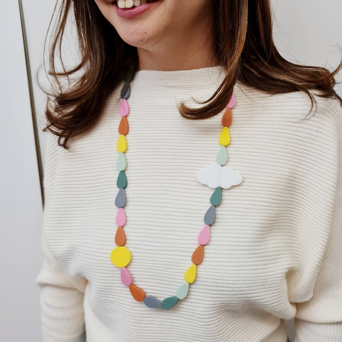 Cloud Multicolour Pastel Necklace