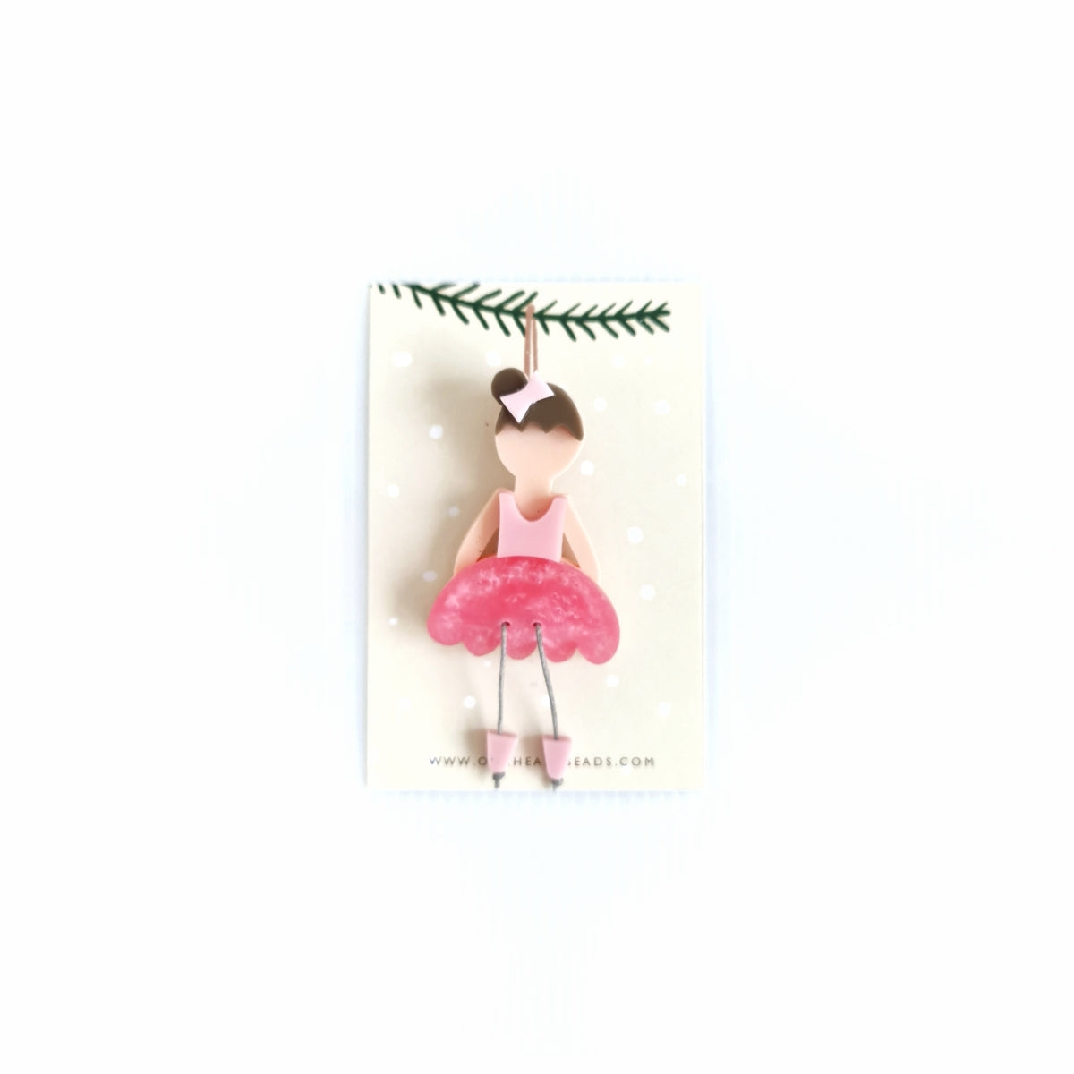 Anna Ballerina Brooch