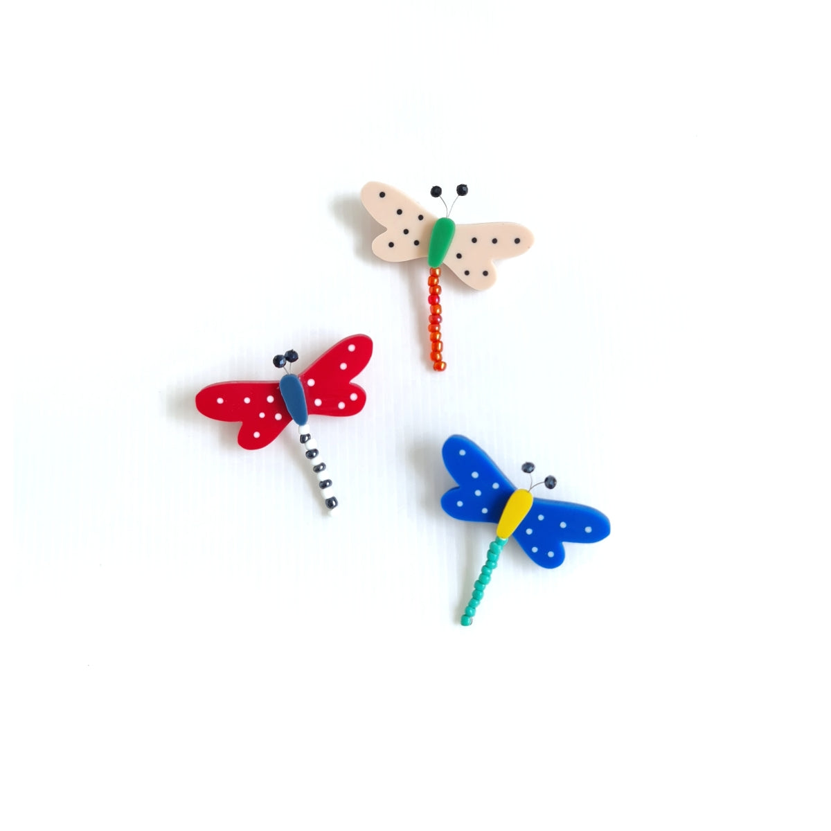 Red Dragonfly Brooch