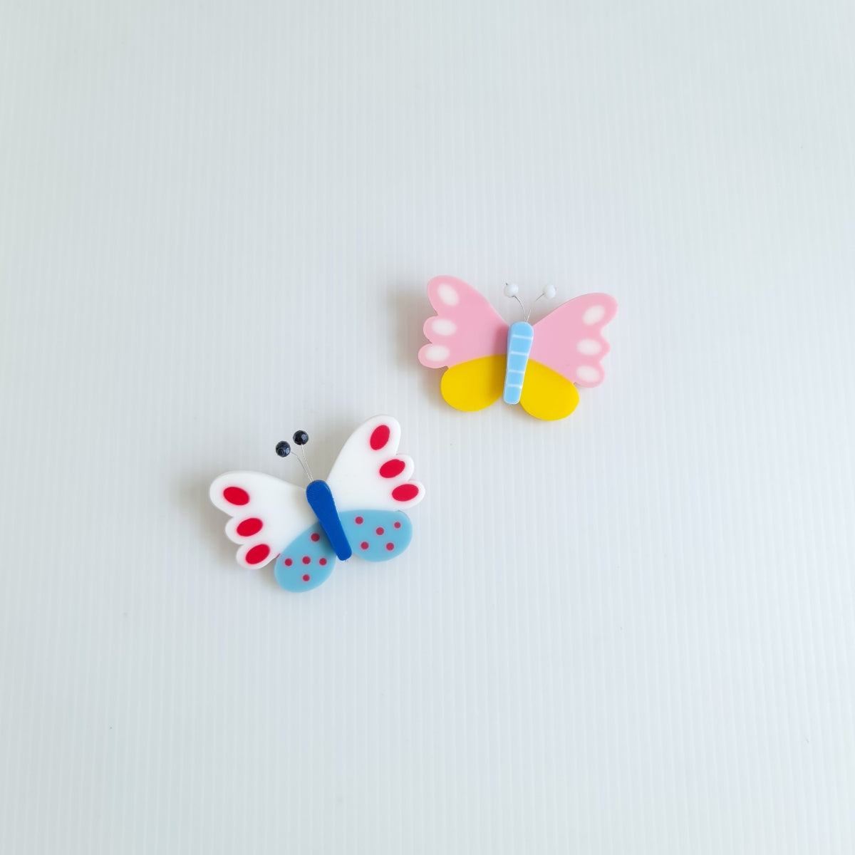 Stacey Butterfly Brooch Pink