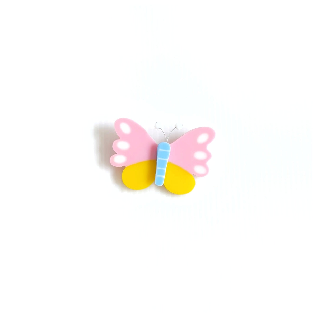Stacey Butterfly Brooch Pink