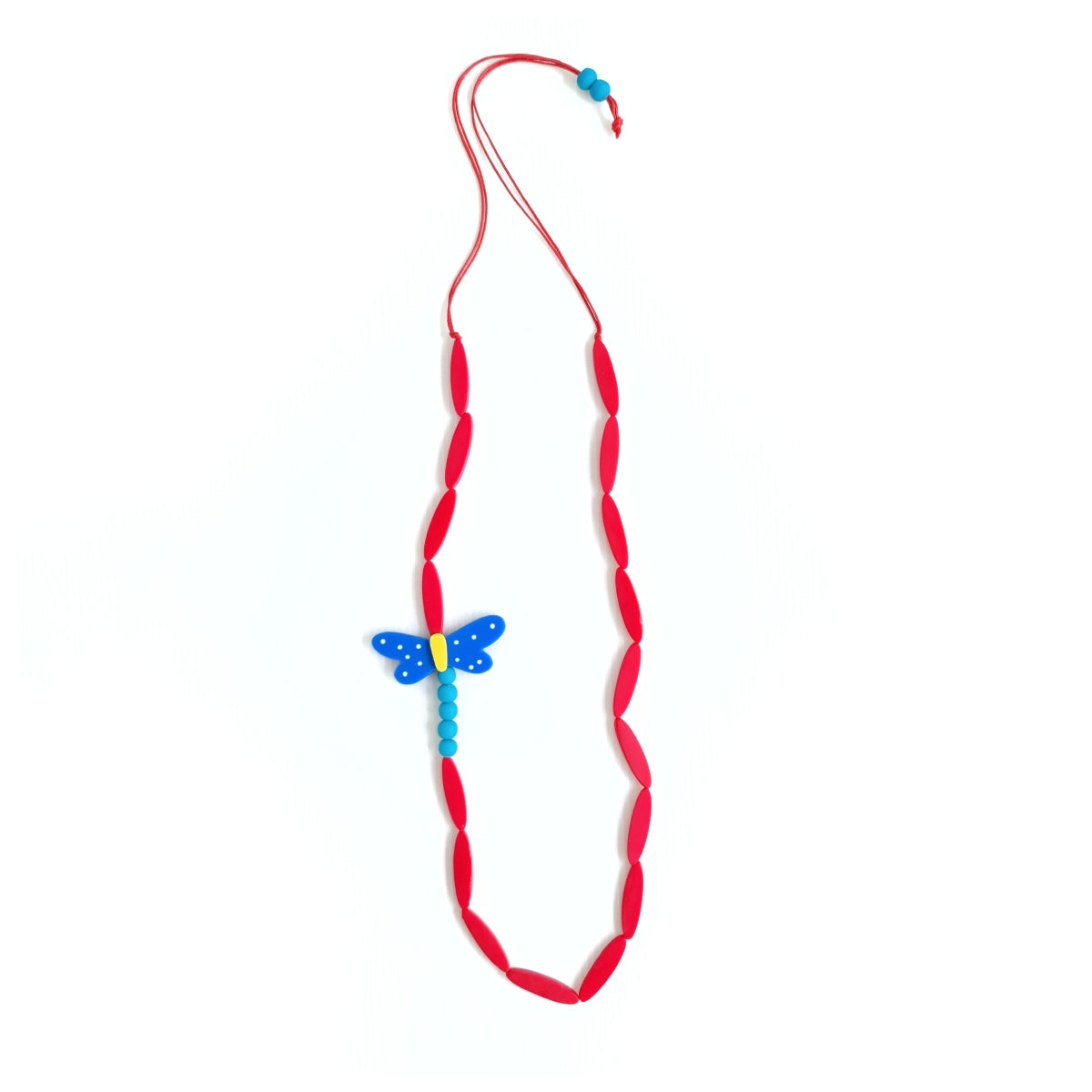 Blue Dragonfly Necklace