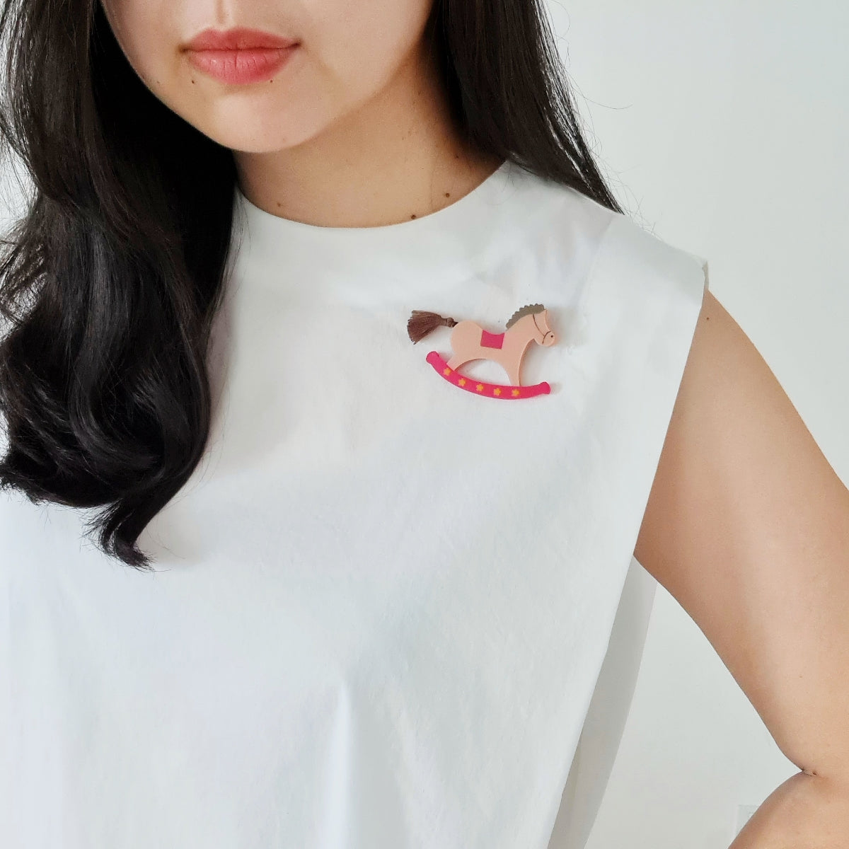 Rocking Horse Brooch