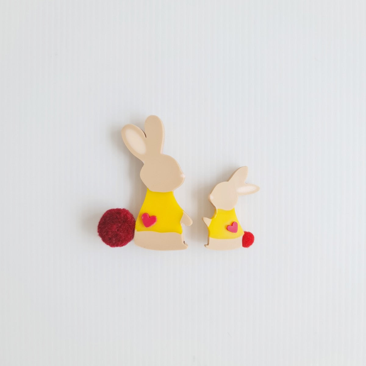 Mummy & Kit Set Brooch Khaki