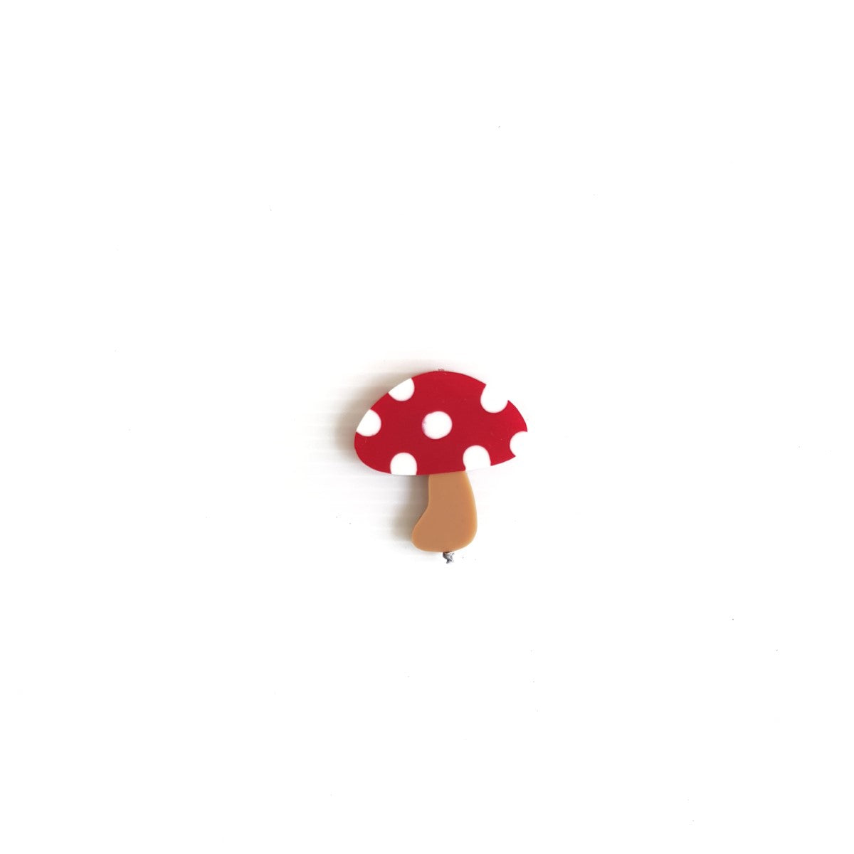 Mushroom Brooch